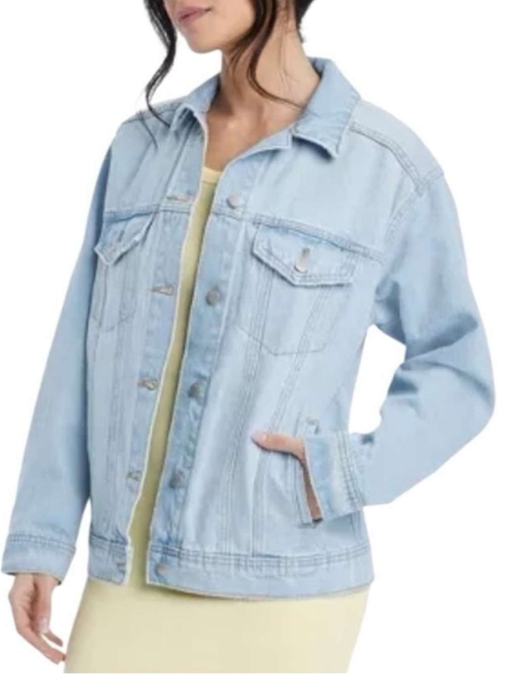 Universal Thread 90's Baggy Denim Trucker Jacket